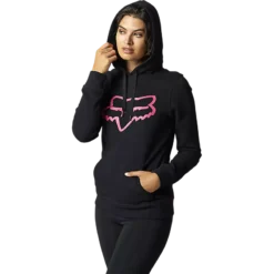 Fox Racing Womens Boundary Black/Pink Pullover Hoodie -Fox Racing 26523285 5