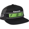 Fox Racing Youth Kawasaki Stripes Snapback Hat -Fox Racing 29182001 1