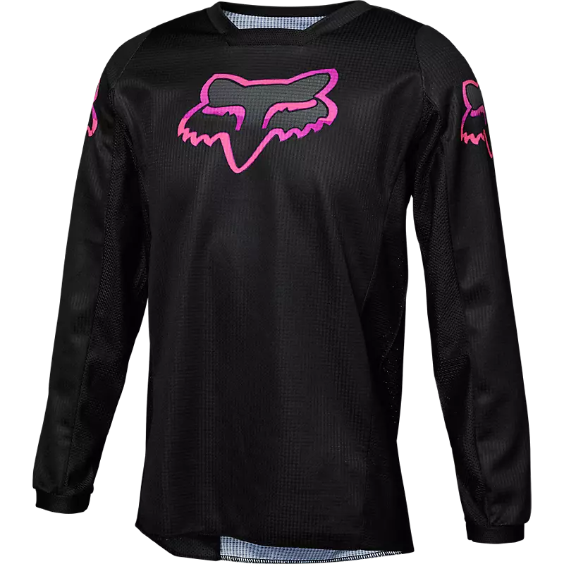 Fox Racing Youth Girls Blackout Jersey 5 Fox Racing Youth Girls Blackout Jersey - Image 3