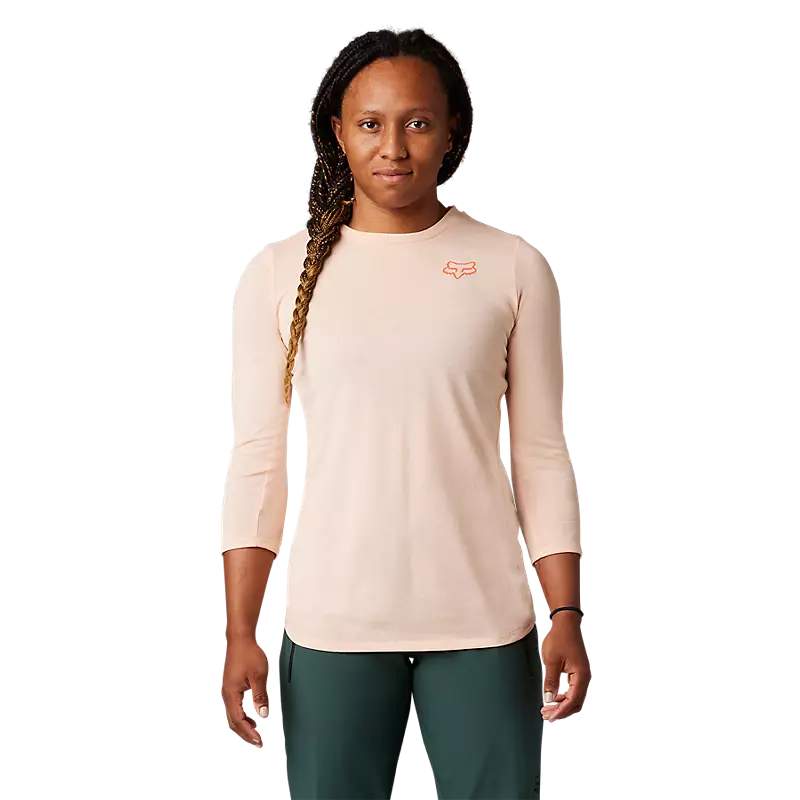 Fox Racing Womens Ranger Drirelease® 3/4 Length Jersey 4 Fox Racing Womens Ranger Drirelease® 3/4 Length Jersey - Image 2
