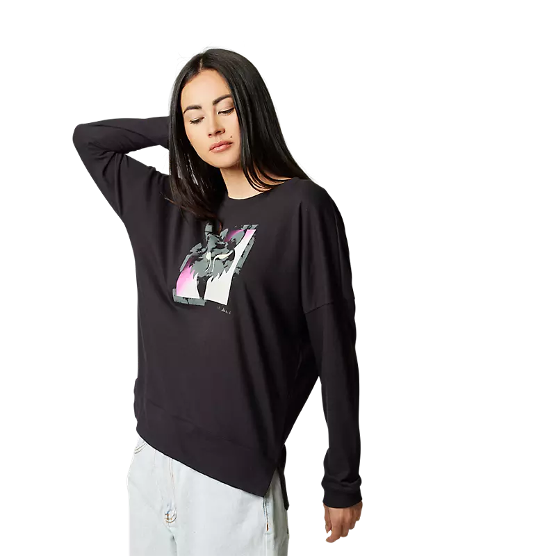 Fox Racing Womens Detonate Long Sleeve Knit Tee 4 Fox Racing Womens Detonate Long Sleeve Knit Tee - Image 2