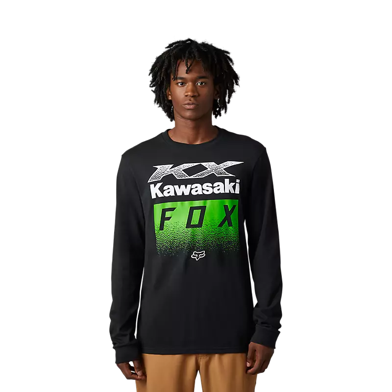 Fox Racing Fox X Kawi Long Sleeve Premium Tee 3 Fox Racing Fox X Kawi Long Sleeve Premium Tee